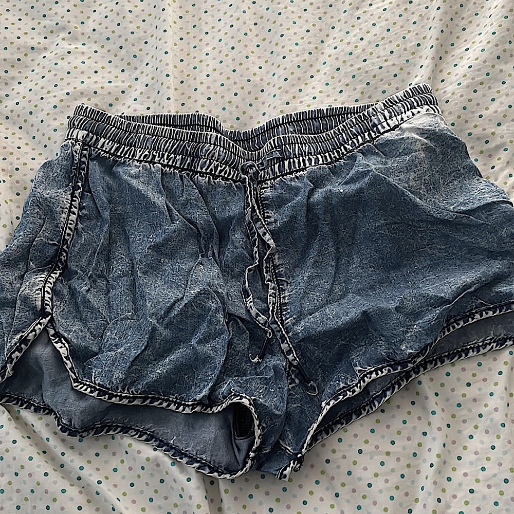 conscious & denim jogget shorts